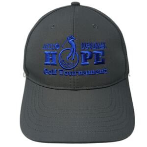 Big Accessories Baseball Cap Gray One Size Mentally Hope Golf Tournament Hat